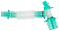Соединитель угловой прямой шарнирный 22M/15F-22F c двойным портом FS802C (Alba Healthcare)