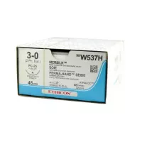 ШЕЛК 3/0, 45 см, черный, Реж. 26 мм, 3/8, W537H, 36 шт/упак