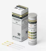 Тест-полоски Биоскан Глюкоза, белок, рН (ТУ 9398-004-33020495-2005)***; уп. 100 шт.