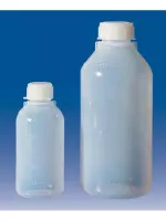 Бутылка 2000 мл, с узким горлом, с крышкой, п/эт, LAMAPLAST; уп. 1/55 шт., градуированная