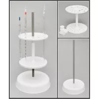 Штатив для пипеток вертикальный с основанием, п/п, Kartell; уп. 1 шт.