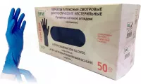 Перчатки размер М, сверхпрочные, Hospital Prodact; уп. 25 пар