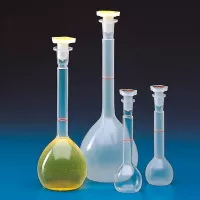 Колба 100 мл; уп. 1/5 шт., мерная с пробкой, п/п, Kartell