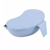 Лоток пластиковый почкообр. с крышкой, ручкой и носиком, ЛПпо-1,75, 318х217х80 мм, п/с, Еламед ; уп. 1 шт.
