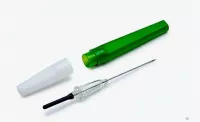 Игла двусторонняя 21Gх1 1/2", 0.8х38мм, зеленая, "Lind-Vac" ; уп. 100 шт.