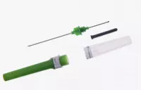 Игла двусторонняя с камерой визуализации 21G, 0,8х38 мм, зеленая, "IMPROVACUTER"; уп. инд/100