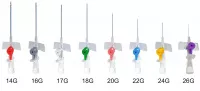 Катетер периферический с инъекционным портом 22G, 25 мм. №100 (Alba Healthcare)
