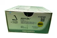 Клипсы рассасывающиеся АБСОЛОК, большие, по 6 штук в кассете, AP406, 6 шт/упак