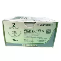 ВИКРИЛ ПЛЮС 2, 70 см, фиолет., Кол.-реж. 45 мм, 1/2, VCP9378H, 36 шт/упак