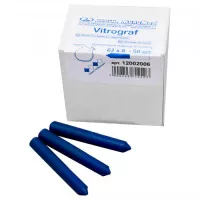 Карандаш по стеклу, Vitrograf синий; уп. 50 шт.