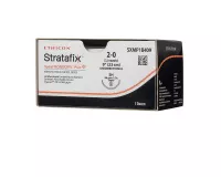 STRATAFIX SPIRAL MONOCRYL Plus 3/0, 70 см, Кол. 26 мм, 1/2, SXMP1B428, 12 шт/упак