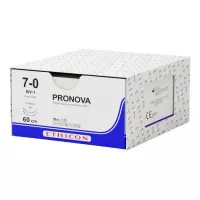 ПРОНОВА 7/0, 60 см, синяя, Кол.MultyPass 9.3 мм х 2, 3/8, PN8714H, 36 шт/упак