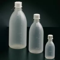 Бутылка 125 мл, п/эт, LAMAPLAST; уп. 10 шт., градуированная