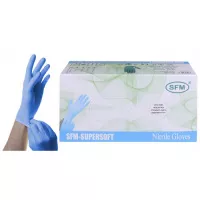 Перчатки нитриловые размер S, Hospital Prodact; уп. 100 пар